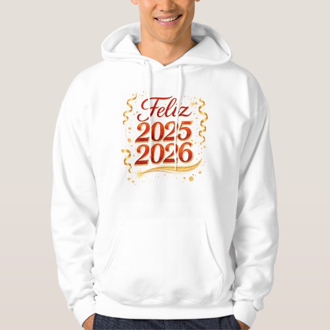 Sudadera con Capucha Básica con Diseño 2025–2026 | Hoodie (Vorderseite)