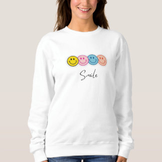 Sudadera de carita feliz sweatshirt