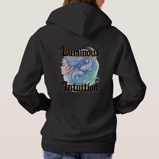 Sudadera Lady Piscis – Energía espiritual  Hoodie (Rückseite)
