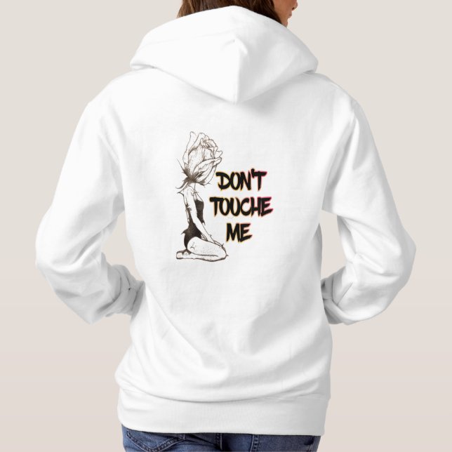 sudadera no me tocas hoodie (Rückseite)
