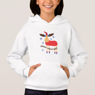 Sudadera para niña, motivo navideño hoodie