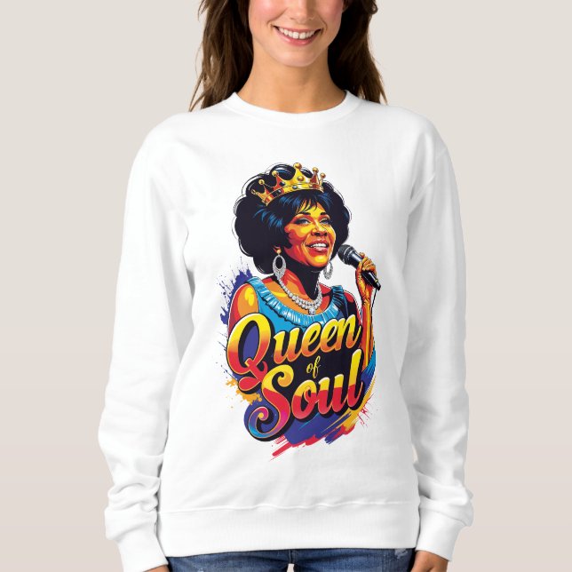 Sudadera  Queen of Soul Sweatshirt (Vorderseite)