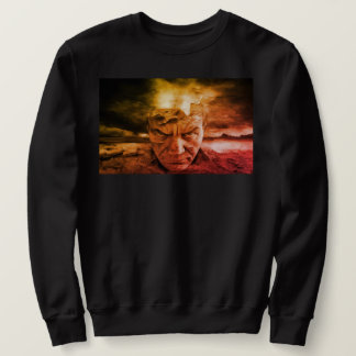 sudadera sencilla con hermoso estampado sweatshirt