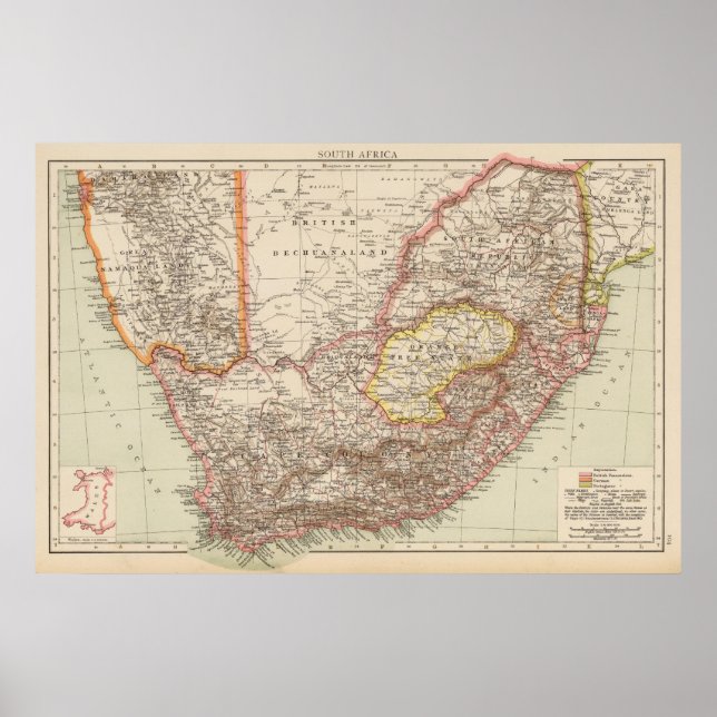 Südafrika 4 poster (Vorne)