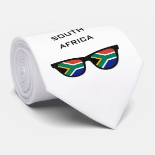 Südafrika bietet benutzerdefinierte Text- und Farb Krawatte