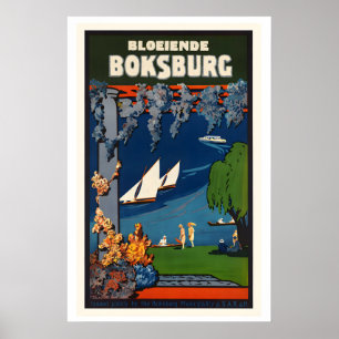 Südafrika Boksburg Vintage-Reiseposter Poster