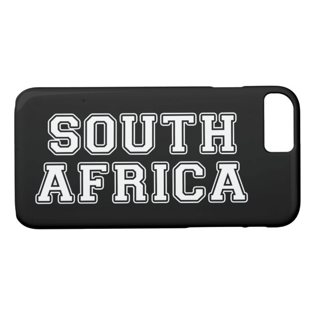 Südafrika Case-Mate iPhone Hülle (Rückseite (Horizontal))