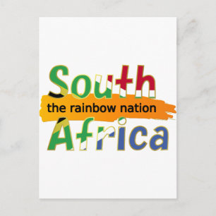 Südafrika: die Regenbogennation Postkarte