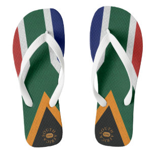 SÜDAFRIKA FÄRBT = Staatsflagge Flip Flops