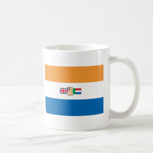 Südafrika-Flagge 1928 Kaffeetasse