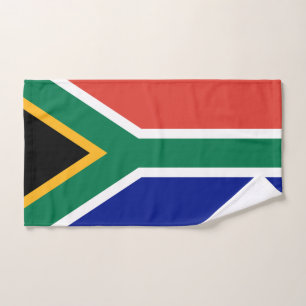Südafrika-Flagge Badhandtuch Set