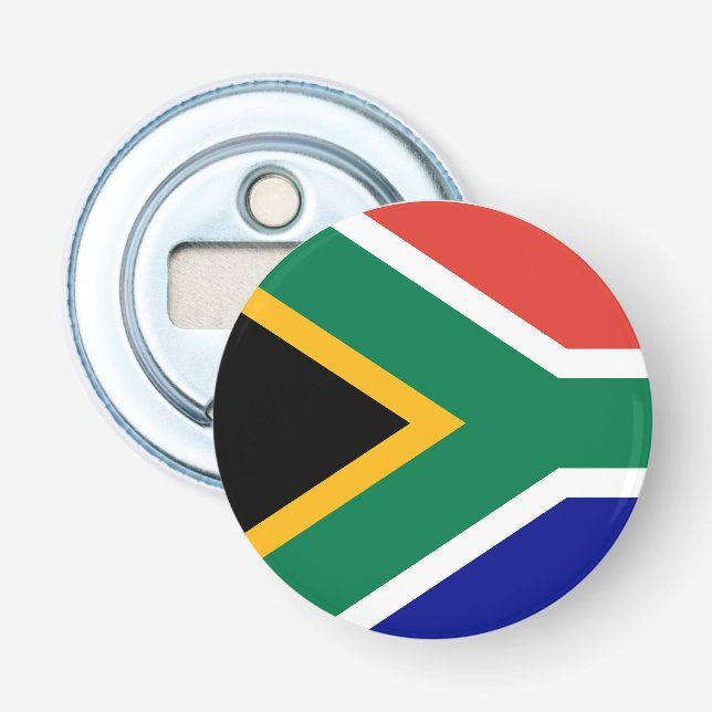 Südafrika-Flagge  Flaschenöffner (Vorderseite)