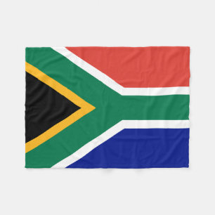 Südafrika-Flagge Fleecedecke