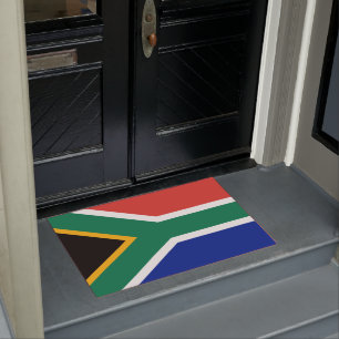 Südafrika-Flagge Fußmatte