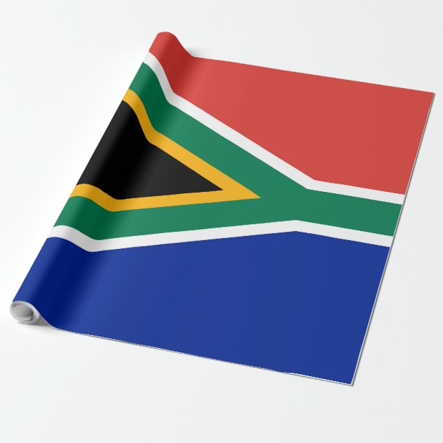 Südafrika-Flagge Geschenkpapier (Ungerollt)