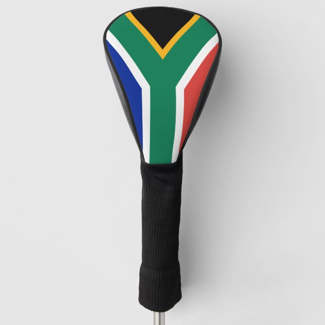 Südafrika-Flagge Golf Headcover (Vorderseite)