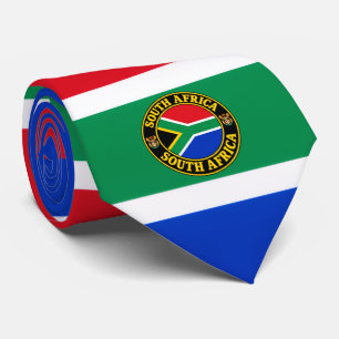 Südafrika-Flagge-Halstuch, stilvolles südafrikanis Krawatte