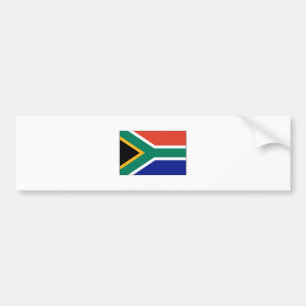 Südafrika-FLAGGE International Autoaufkleber