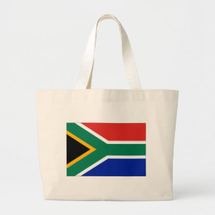 Südafrika-Flagge Jumbo Stoffbeutel