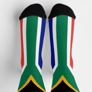 Südafrika-Flagge Socken