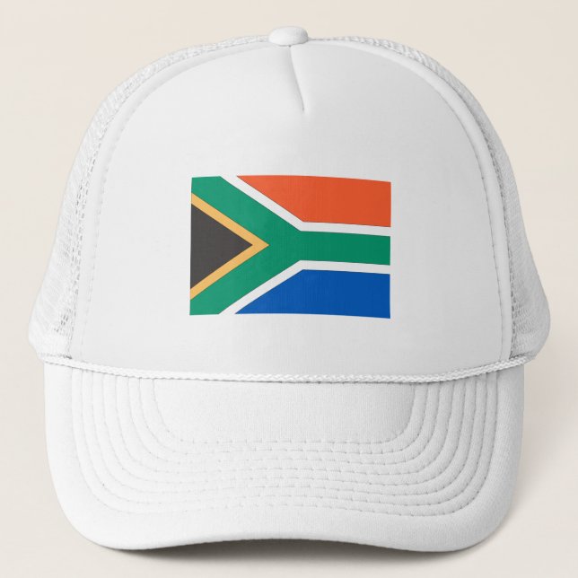 Südafrika-Flagge Truckerkappe (Vorderseite)