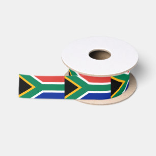 Südafrika-Flaggen-südafrikanisches patriotisches Satinband