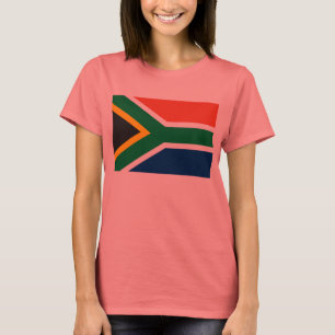 Südafrika-Flaggen-T - Shirt
