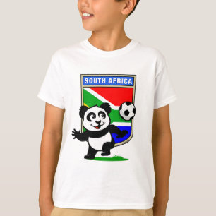 Südafrika-Fußball-Panda T-Shirt