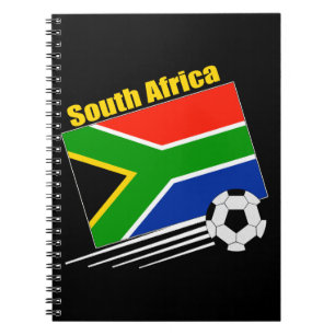 Südafrika-Fußball-Team Notizblock