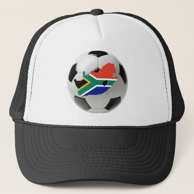Südafrika-Fußball Truckerkappe (Vorderseite)
