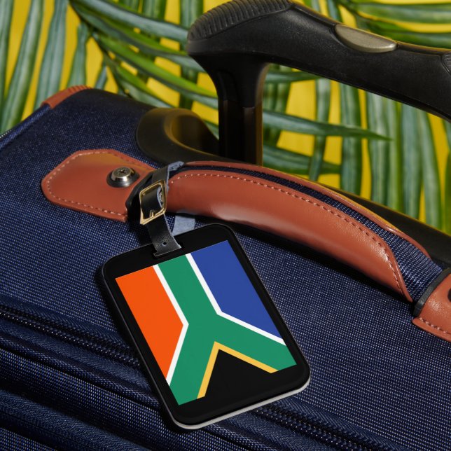 Südafrika Gepäckanhänger (Vorderseite Insitu 1)