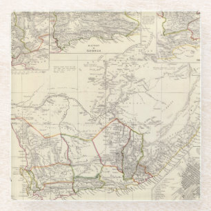 Südafrika Glasuntersetzer