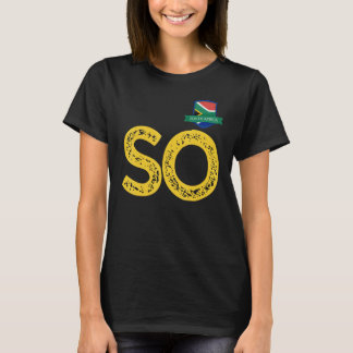 Südafrika Gruppe für Flaggen Buchstaben S und O Sü T-Shirt