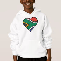 Südafrika Herzstück Südafrikanische Flagge