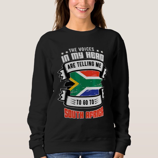 Südafrika in meinem Kopf Sweatshirt (Vorderseite)