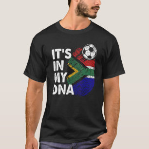 Südafrika in meiner südafrikanischen DNA-Flagge T-Shirt