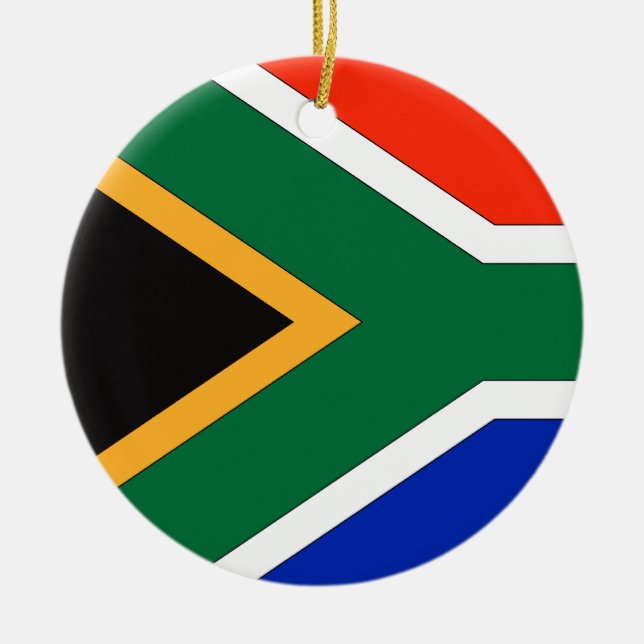Südafrika Keramik Ornament (Vorne)