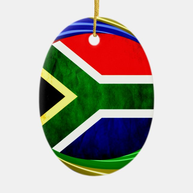Südafrika Keramik Ornament (Vorne)