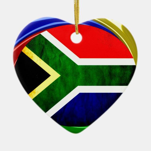 Südafrika Keramikornament (Vorne)