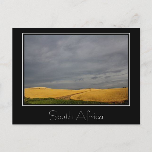 Südafrika Landschaft Landschaft Landschaft Landsch Postkarte (Vorderseite)