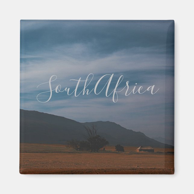 Südafrika Landschaftsmagazin Magnet (Vorne)