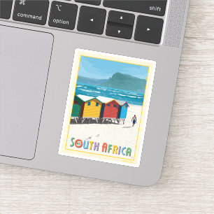 Südafrika Muizenberg Beach Aufkleber