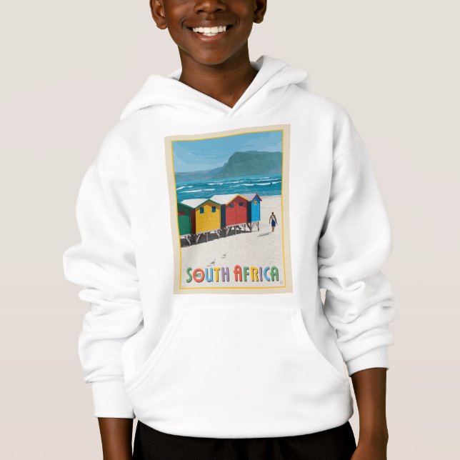 Südafrika | Muizenberg Beach Hoodie (Vorderseite)