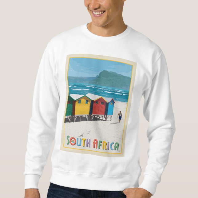Südafrika | Muizenberg Beach Sweatshirt (Vorderseite)