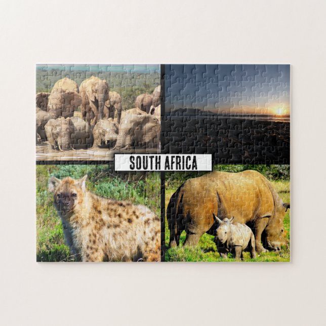 Südafrika NaturfotoCollage (Horizontal)
