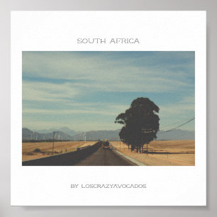 Südafrika Naturlandschaftsplaner Poster