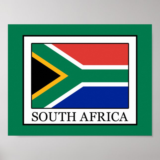 Südafrika Poster (Vorne)
