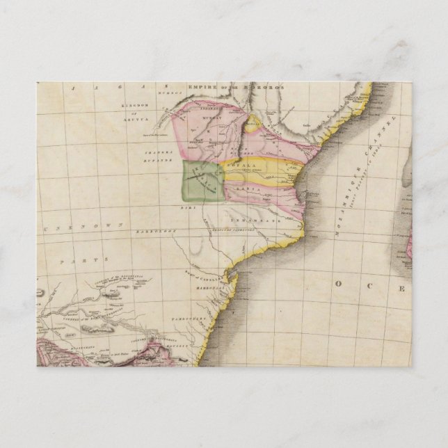 Südafrika Postkarte (Vorderseite)