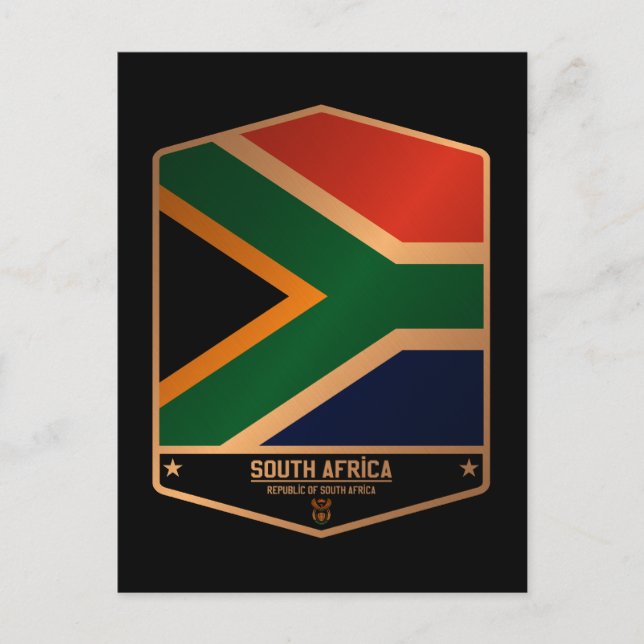 Südafrika Postkarte (Vorderseite)