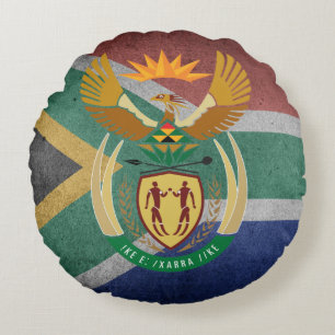Südafrika Rundes Kissen
